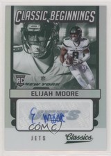 2021 Panini Classics Classic Beginnings Signatures 11/99 Elijah Moore Auto m5e
