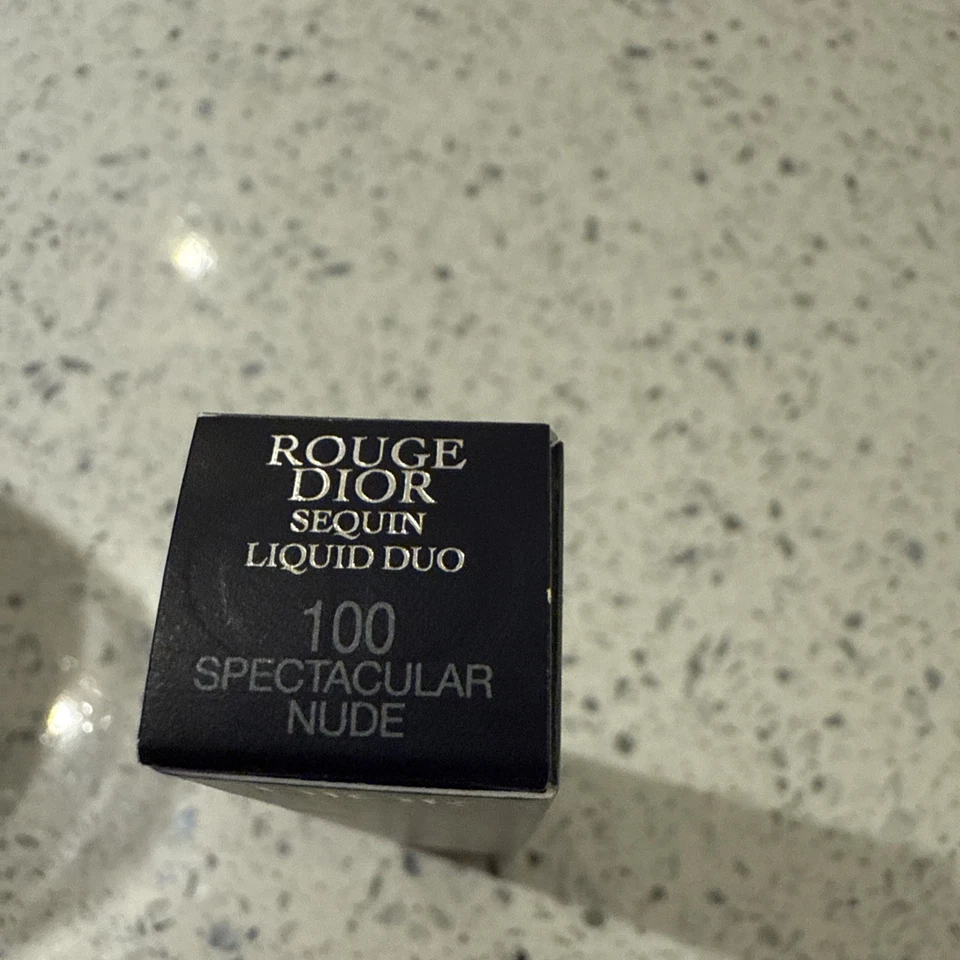 Dior Rouge Dior Sequin Liquid Duo 100 Lip Gloss Set - Image 2 of 4