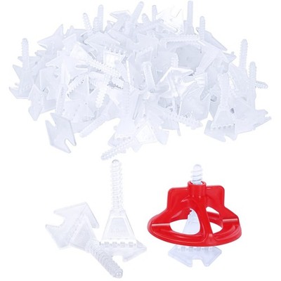 Pro-Grade 1/8'' Professional Tile Leveling System Kit 300 Base+100 caps for Fl...