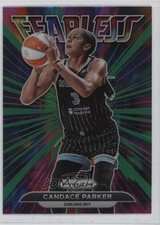 2022 Panini Prizm WNBA Fearless Green Prizm Candace Parker #15 0ef9