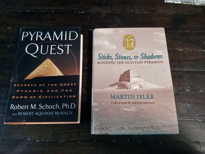 Sticks, Stones, and Shadows: Building the Egyptian Pyramids/Pyramid Quest-2books