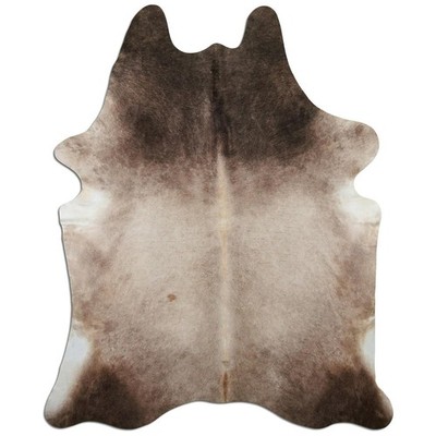 Livorio Premium Cowhide Rug - Dark Champagne - Cowhide Real Fur