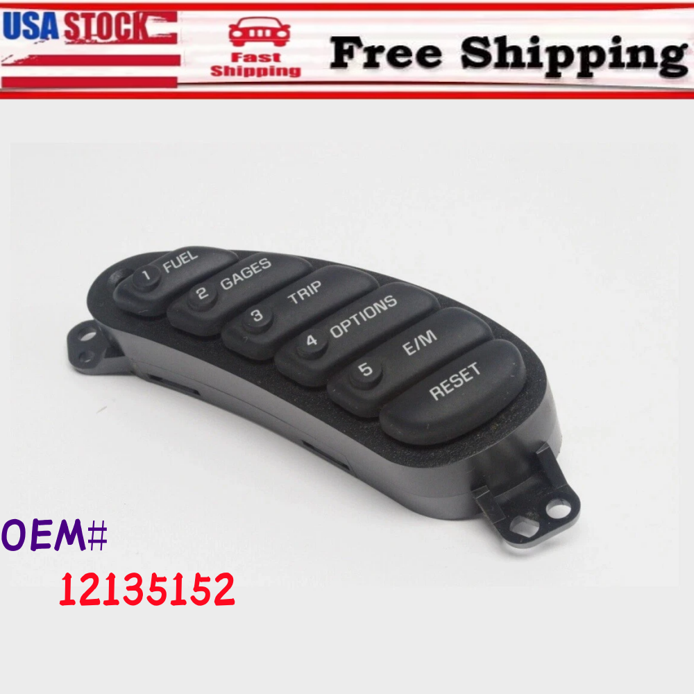 For 97-04 Corvette C5 Drivers Information Center Switch Set DIC