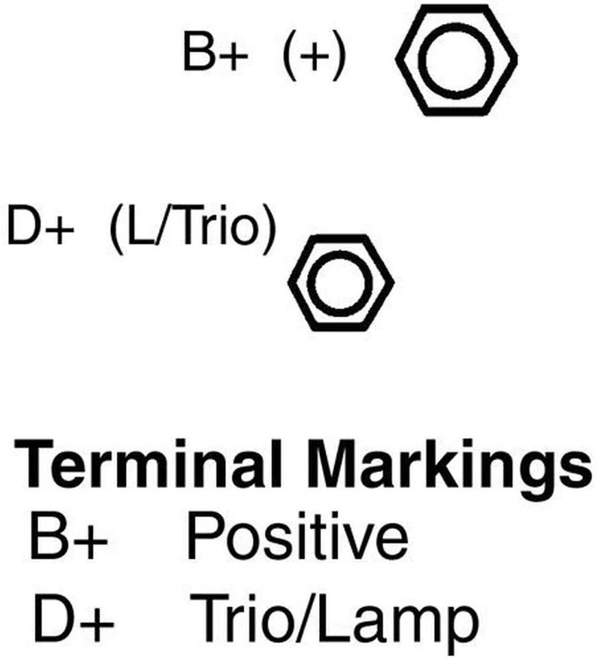 Alternador compatível com 2000-2005 Saturn L300 LW300 LS2,LW2 VISION-OE - Imagem 2 de 4