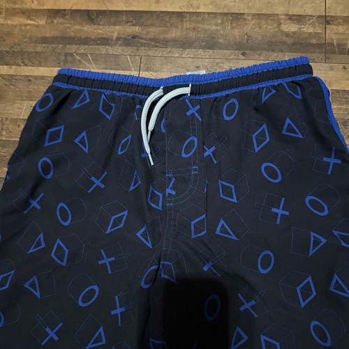 PlayStation Swim Trunks Gaming Logo Swim Shorts Kids Size 14/16 - Picture 4 of 6