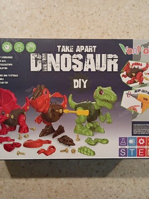 Take Apart Dinosaur DIY Build A Dinosaur NEW SEALED FAST FREE SHIPPING 