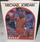 Michael Jordan 1989-90 NBA Hoops #200 Chicago Bulls NBA Basketball Trading Card