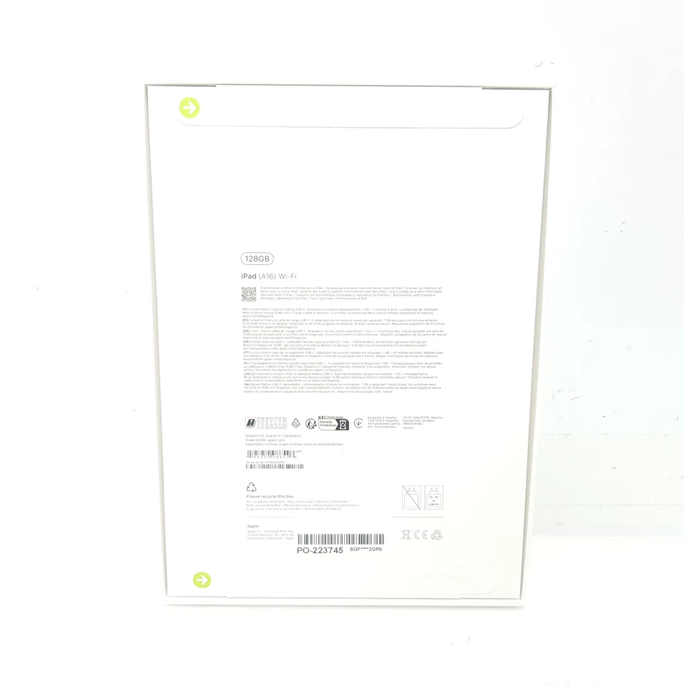Apple iPad 11th Gen A16 2025 (A3354) 128GB 11" [PO223745] - Imagen 2 de 3