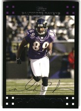 2007 Topps #119 Mark Clayton Baltimore Ravens