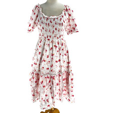 LoveShackFancy Target Floral Smocked Cosette Cottagecore Farmhouse Dress Medium