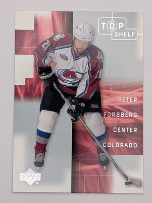 2001-02 UD Top Shelf #9 Peter Forsberg