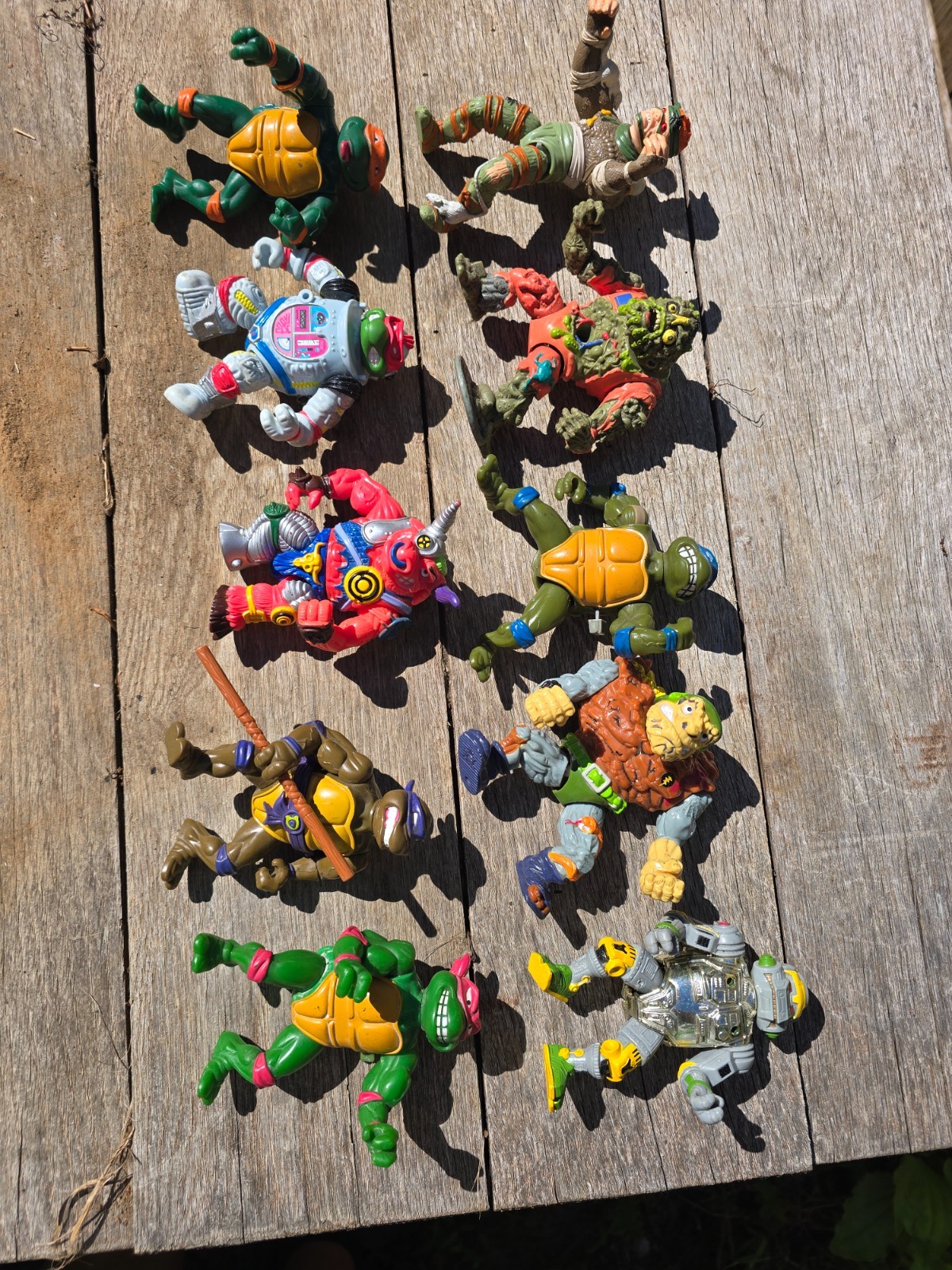 Vintage Teenage Mutant Ninja Turtles Lot TMNT FREE SHIPPING & NO RESERVE