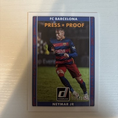 2015 Donruss Neymar Jr. Bronze Press Proof /299