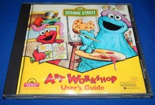 1997 Sesame Street Art Workshop PC CD-ROM - Creative Wonders