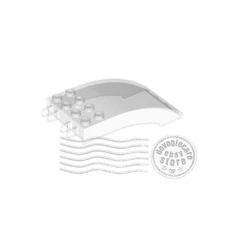 1x LEGO 46413 Windscreen Curved 8x4x2 Trans-Clear | 6311888
