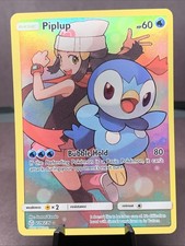 Pokemon TCG Piplup (Secret) 239/236 Sm-Cosmic Eclipse Full Art Holo NM on eBay