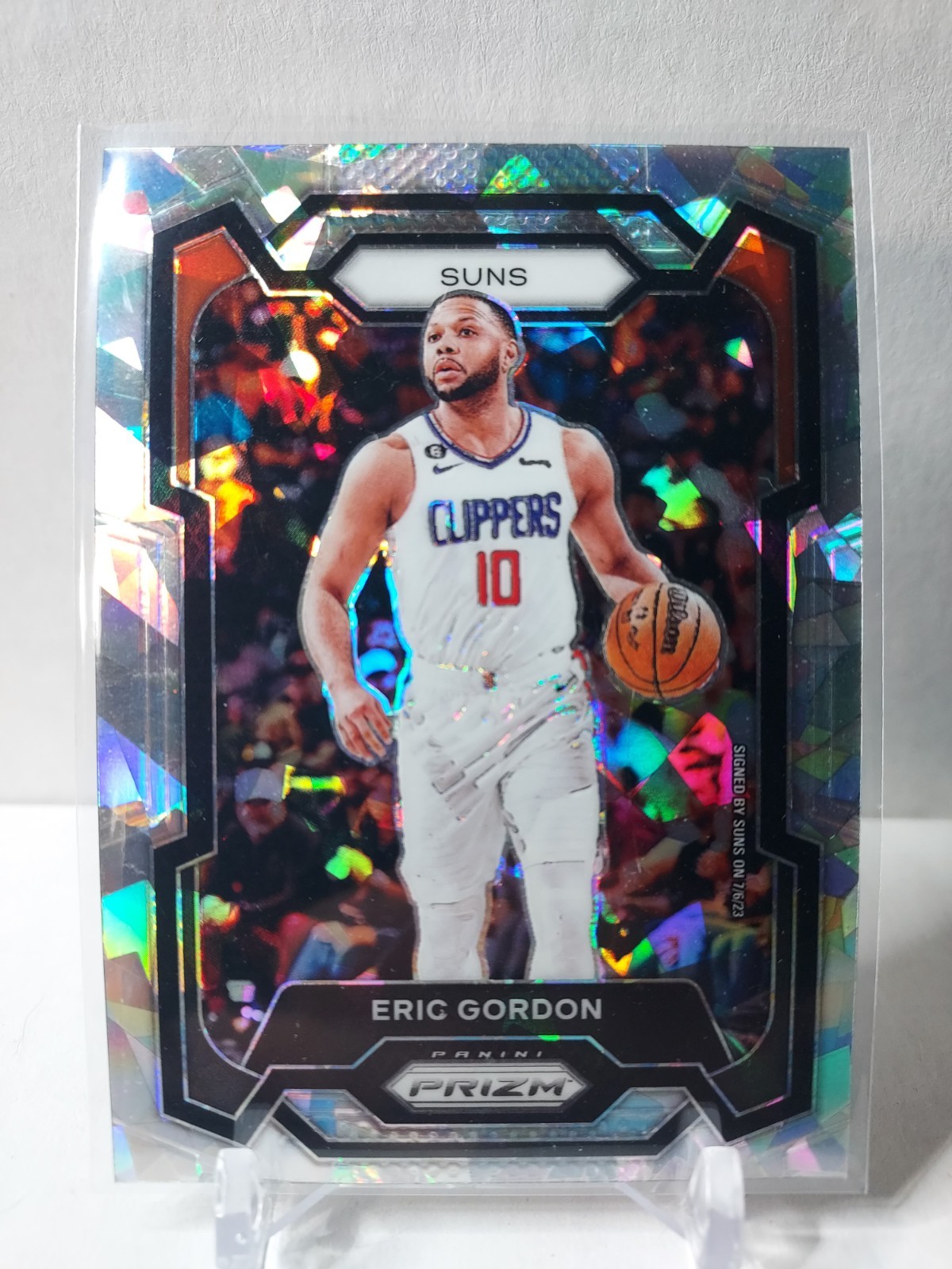 2023-24 Panini Prizm Silver Ice Prizm Eric Gordon #223