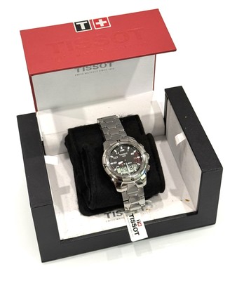 TISSOT T-TOUCH II TITANIUM ANALOG & DIGITAL MEN