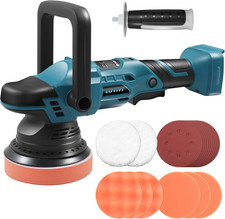 5 Inch Cordless Car Buffer Polisher For Makita 18v Lithium-ion Battery Brushless 5 Inch Cordless Car Buffer Polisher For Makita 18v Lithium-ion Battery Brushless