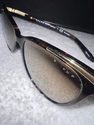 Ralph Lauren RA5203 Cat Eye Tortoise Shell Sunglasses Brown Polarized
