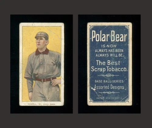 1909-11 T206 - HARRY HOWELL (HAND AT WAIST) - POLAR BEAR