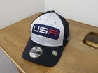 Ryder Cup USA 2023 Snapback Golf Hat Blue ML New Era BRAND NEW!!