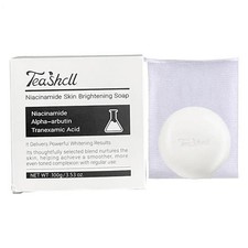 Teashell Niacinamide Soap Bar Alpha-Arbutin Tranexamic Acid Skin Cleansing Soap