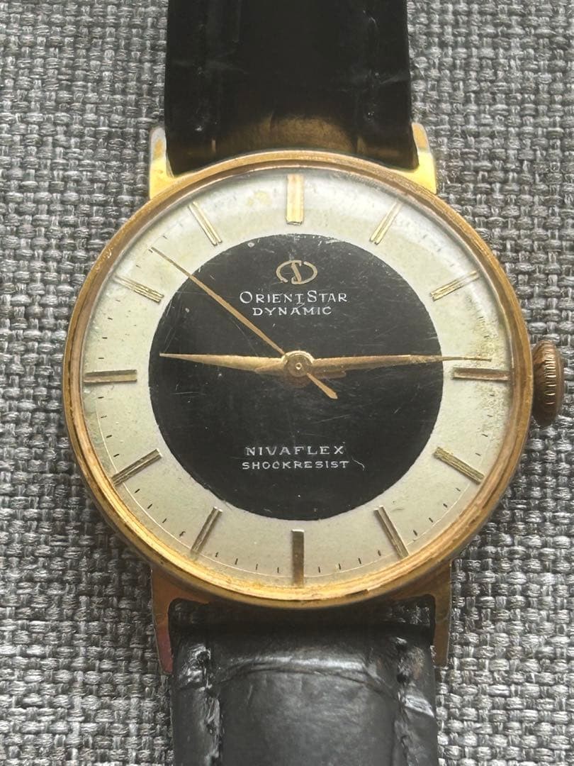 ORIENT STAR DYNAMIC Automatic Gold Plated Case Le… - image 3