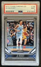 2019-20 Chronicles Ja Morant RC Rookie Playbook #168 Grizzlies PSA 9