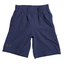 Under Armour Youth Boys Sz 7 Midnight Blue Pockets Shorts NWT FREE S H
