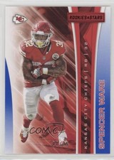 2017 Panini Rookies & Stars Black & Blue 8/5 Spencer Ware #138 1l2