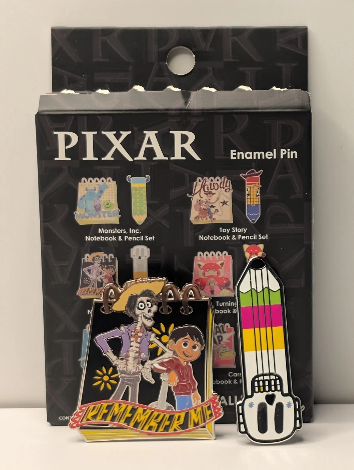 Disney Pixar Coco Pencil Notepad Pin Set BoxLunch Exclusive 2023 New Open Box