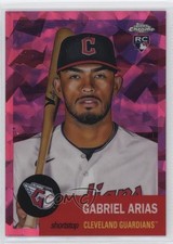 2022 Chrome Platinum Anniversary Fuchsia Atomic Refractor /100 Gabriel Arias 2qw