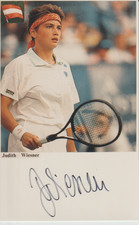 Judith Wiesner, zdjęcie orig sign