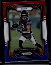 2023 Panini Prizm #53 Equanimeous St. Brown Red White and Blue