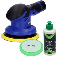 Lucidatrice a batteria levigatrice 12V + pasta lucidante + spugna lucidante...