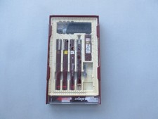 Vintage Rotring technical drawing College set inc mechanical pencil & templates