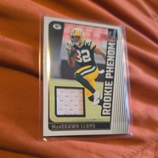 2024 MarShawn Lloyd Panini Donruss Rookie Phenom Jerseys Rookie Card #RPJ-MLL