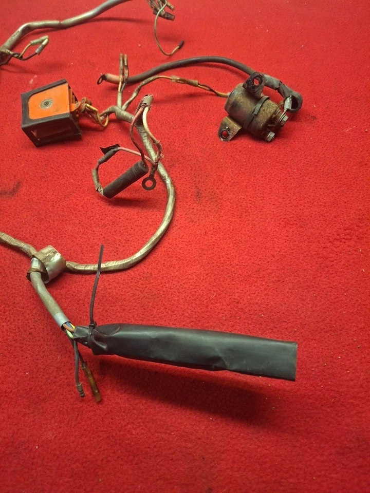 1965 Honda CB160 chicote de fios tear CB 160 B160 esporte vintage fabricante de equipamento original - Imagem 2 de 4