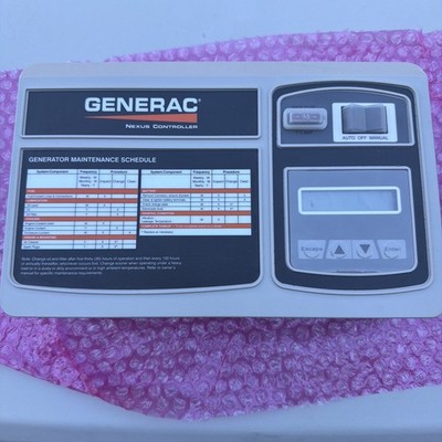Generac - 0H7668DSRV - Assembly Control Panel (Programmed) SAME DAY SHIPPING
