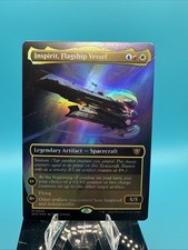 Inspirit, Flagship Vessel (Borderless) Commander: Edge of Eternities Foil