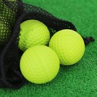 24pcs Balles de Pratique En Mousse à Fossettes de Golf Balles de Golf