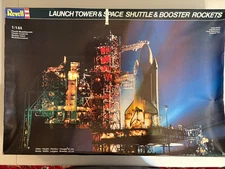 REVELL #4911 1/144 LAUNCH TOWER, SPACE SHUTTLE & BOOSTERS Complete, not started