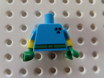 Lego 1 x Torso Jacke 973pb1997  dark azur Fallout Boy Milhouse sim032