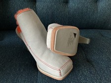 UGG Court Mule in Sky Grey Mandarin Orange Womans 10