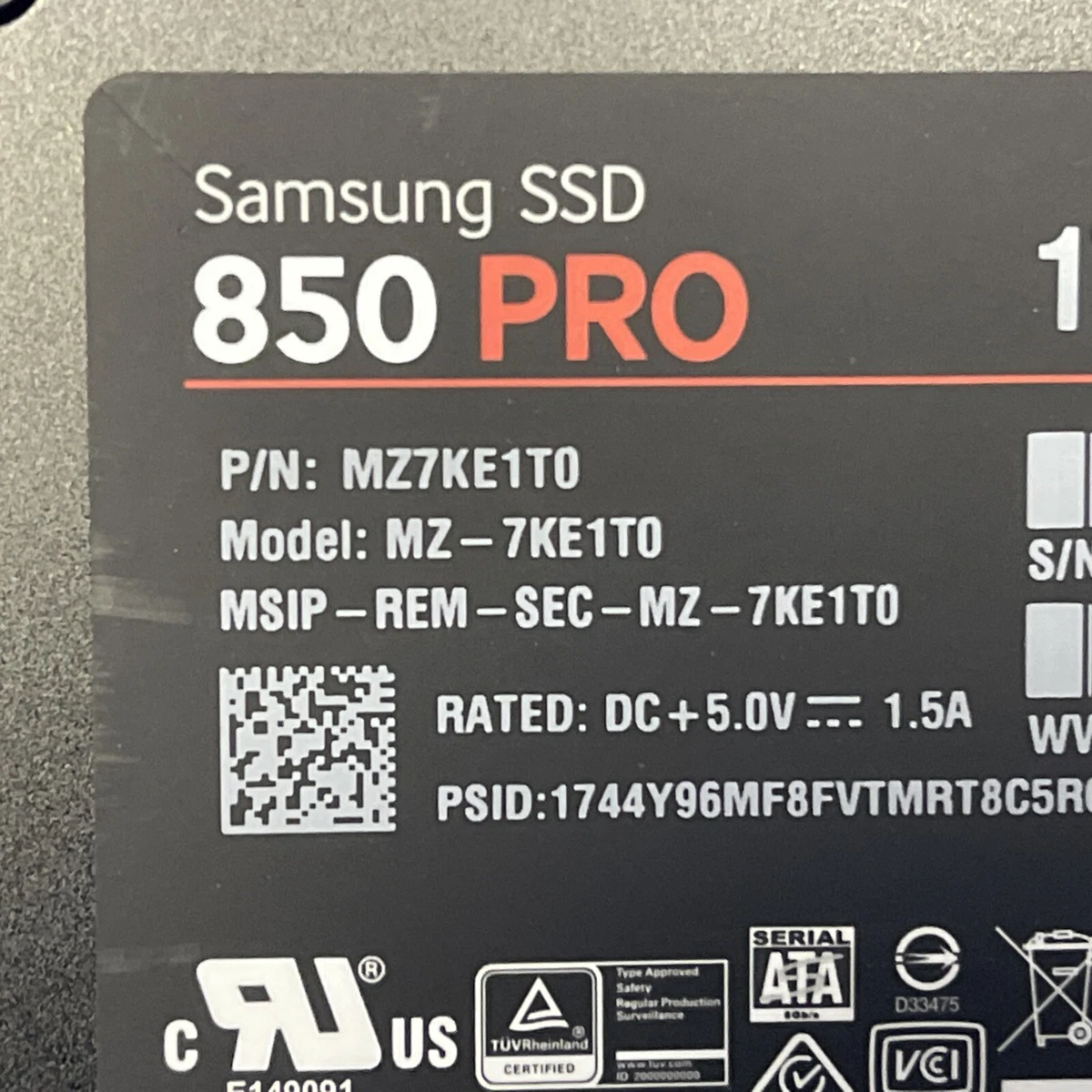 850 pro deals 1 tb