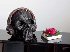 Celtic skull - Headphone Stand Gaming Headset holder Desktop decor bust