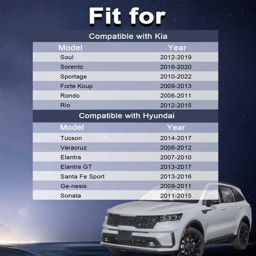 Pair Front Turn Signal Lamp Bulb Holder for 92166-3K000 2012-2019 Kia Soul - Picture 6 of 7