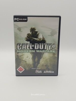 Call of Duty 4 Modern Warfare PC -guter Zustand- COD