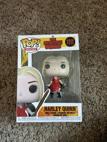 Funko Pop Movies Suicide Squad Harley Quinn Damaged Dress #1111 Vinyl Figure NIB